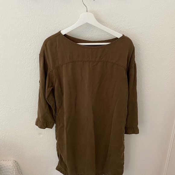 Three dots anthropologie utility shirt dress - Picture 9 of 12